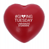 Balle coeur anti-stress Giving Tuesday