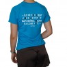 T-shirt sport bleu